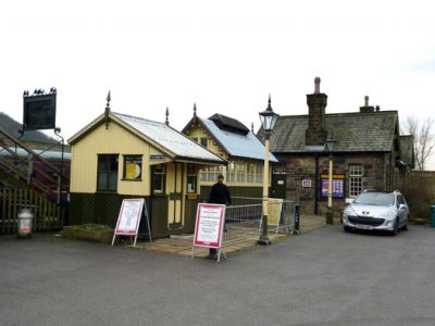 Embsay, Yorkshire: Station booking office